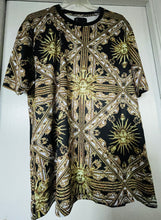 Load image into Gallery viewer, BAROQUE GOLD Unique NWT Italian Designer Style MEDUSA Print WEARABLE ART Shirt Size 3X