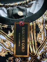Load image into Gallery viewer, BAROQUE GOLD Unique NWT Italian Designer Style MEDUSA Print WEARABLE ART Shirt Size 3X