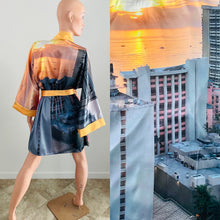 Load image into Gallery viewer, WAIKIKI, HONOLULU,  HAWAII SUNSET KIMONO