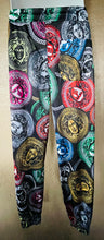 Load image into Gallery viewer, BAROQUE GOLD Italian Designer Style MEDUSA PRINT JOGGER PANTS NWT Size Small
