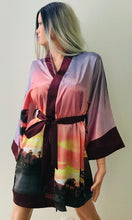 Load image into Gallery viewer, PALM SPRINGS SUNSET, CALIFORNIA KIMONO