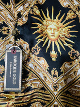 Load image into Gallery viewer, BAROQUE GOLD New ITALIAN Designer-Inspired BAROQUE MEDUSA Shirt
